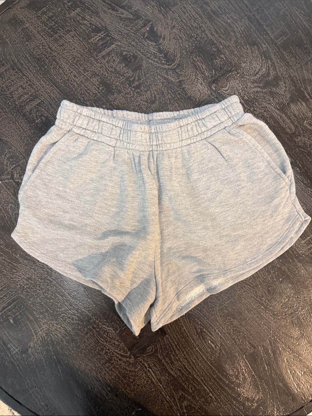 Spiritual Gangster Light Gray Athletic Lounge Shorts